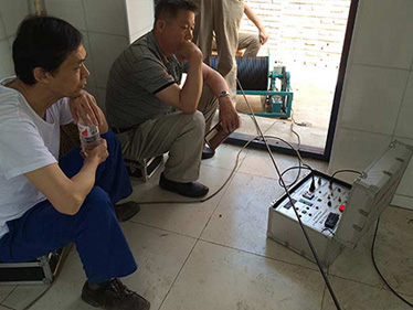 北京水文地質勘察院測井現(xiàn)場